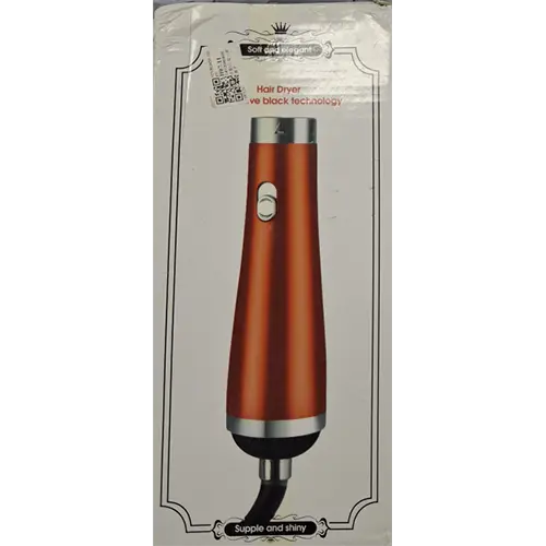 Photo de l’avis officiel: Hair dryer innovative black technology Sèche-cheveux — risque: Brûlures & Choc électrique
