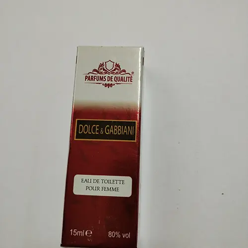Photo de l’avis officiel: PARFUMS DE QUALITE' Dolce e Gabbiani Eau de toilette — risque: Risque chimique
