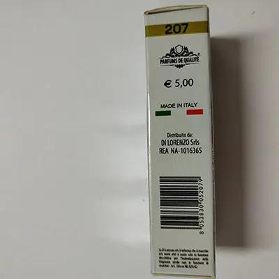 Foto dell’avviso ufficiale: PARFUMS DE QUALITE' Invictu Eau de toilette — rischio: Rischio chimico