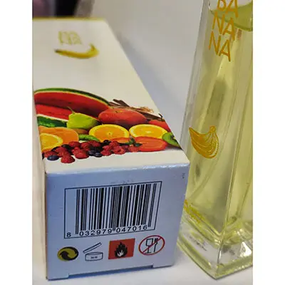 Photo de l’avis officiel: My Favourite Sweets &amp; Fruits Banana Eau de toilette — risque: Risque chimique