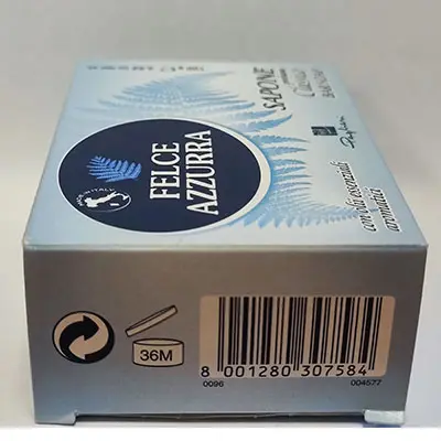 Photo de l’avis officiel: FELCE AZZURRA Profumo classico Savon — risque: Risque chimique