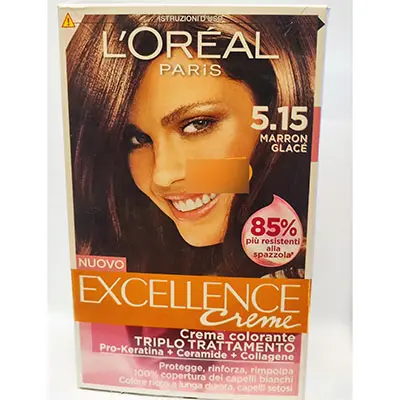 Photo de l’avis officiel: L'OREAL Excellence creme Teinture capillaire — risque: Risque chimique