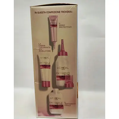Photo de l’avis officiel: L'OREAL Excellence creme Teinture capillaire — risque: Risque chimique