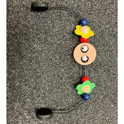 Foto dell’avviso ufficiale: Kidzly Rattle Toy Bar for Baby Bouncer Arco di gioco — rischio: Danno alla vista