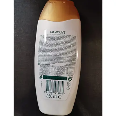 Photo de l’avis officiel: PALMOLIVE NATURALS MACADAMIA &amp; COCOA Crème de douche — risque: Risque chimique