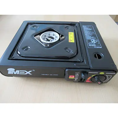 Foto dell’avviso ufficiale: IMEX Tragbarer Butan-Kocher Stufa a gas portatile — rischio: Ustioni