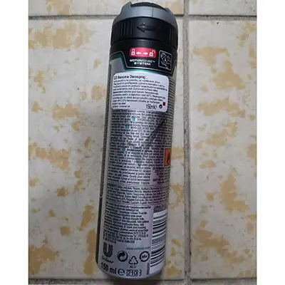 Photo de l’avis officiel: Rexona men sensitive ANTI-PERSPIRANT 48H Déodorant — risque: Risque chimique