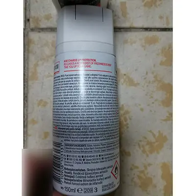 Foto do aviso oficial: Axe 48HR ANTI-PERSPIRANT ADRENALINE CHARGE UP PROTECTION MICROATIVE CAPSULES Desodorizante — risco: Químico
