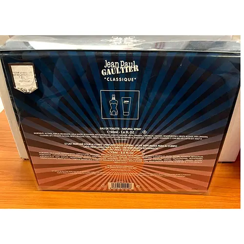 Photo de l’avis officiel: Jean Paul Gaultier Classique Ensemble de cosmétiques — risque: Risque chimique