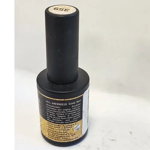 Photo de l’avis officiel: Melissa professional Smalto gel polish Gel vernis à ongles — risque: Risque chimique