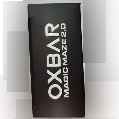 Foto aus der offiziellen Meldung: OXBAR 50K puffs (25000 puffs boost), Blueberry Raspberry Lemon Elektronische Einwegzigarette — Risiko: Chemikalie