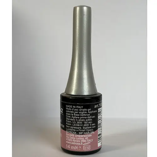 Foto aus der offiziellen Meldung: Estrosa Smalto gel semipermanente wild rose Gel-Nagellack — Risiko: Chemikalie