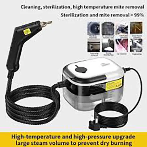 Photo from the official notice: BALASHOV steam cleaner — burns & fire risk