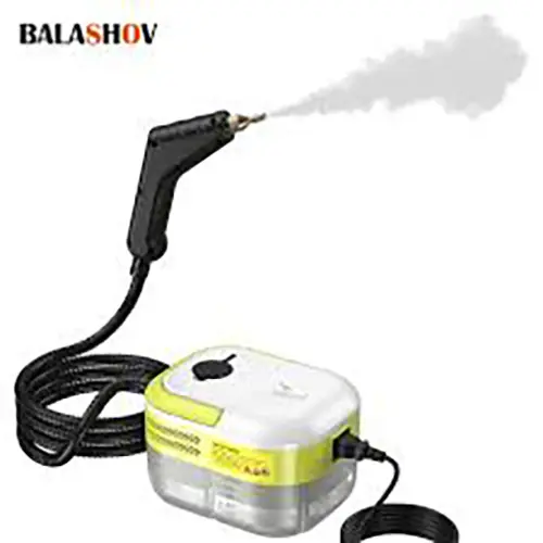 Photo from the official notice: BALASHOV steam cleaner — burns & fire risk