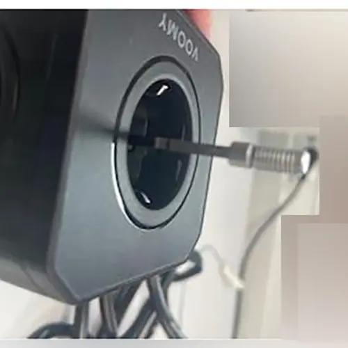 Foto aus der offiziellen Meldung: VOOMY VOOMY POWER CUBE S6 Verlängerungskabel — Risiko: Elektrischer Schlag & Feuer