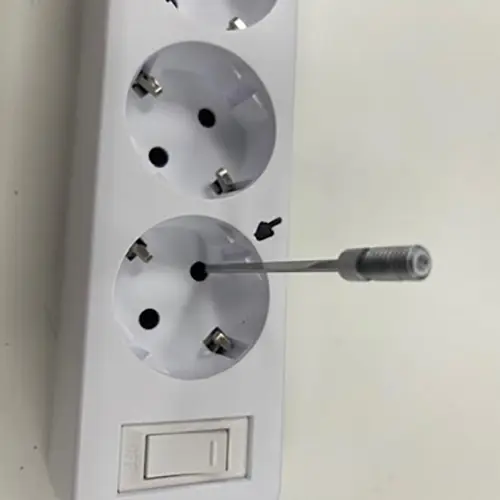 Foto do aviso oficial: JSVER Power strip Chumbo da extensão — risco: Choque elétrico & Incêndio