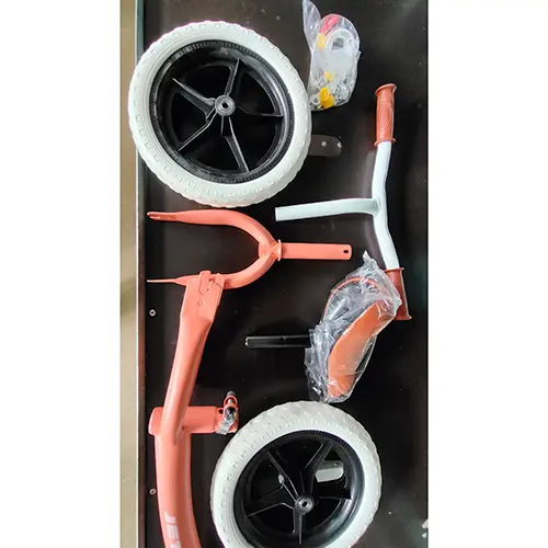 Photo from the official notice: Toy bicycle. — suffocation & choking risk