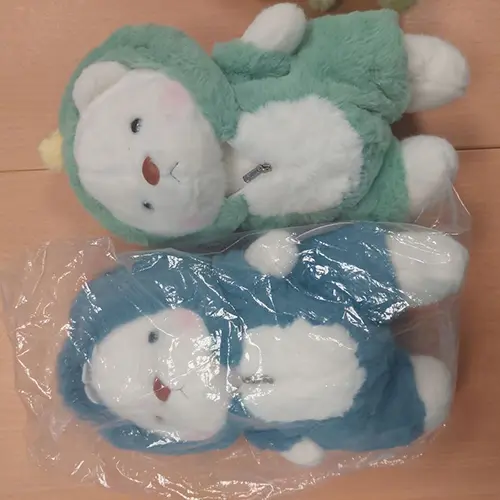 Photo de l’avis officiel: Kawaii bear, animaux en peluche, costume, poupée douce, cadeaux d’anniversaire et noel pour filles Jouet soupl — risque: Étouffement