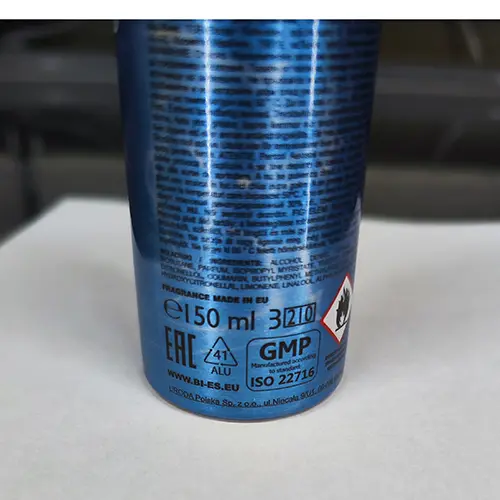 Foto dell’avviso ufficiale: BI-ES Blue Water for woman Deodorante — rischio: Rischio chimico