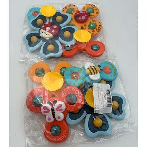 Foto aus der offiziellen Meldung: DXPETA 4 pack spinners for babies, suction cup baby spinner toy Spinner Spielzeug — Risiko: Ersticken