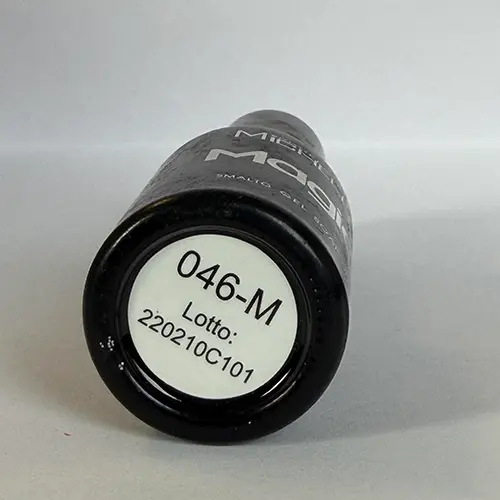 Photo de l’avis officiel: Melissa professional Magic color Gel vernis à ongles — risque: Risque chimique