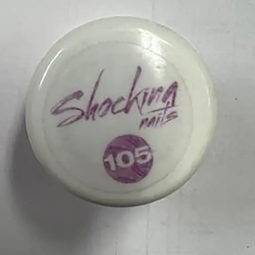 Photo de l’avis officiel: Shocking Nails UV colour shine Gel vernis à ongles — risque: Risque chimique