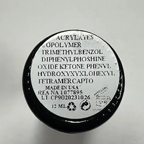 Photo de l’avis officiel: Cliss Gel primer Gel vernis à ongles — risque: Risque chimique