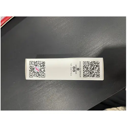 Foto do aviso oficial: INTENZE GEN-Z LEMON YELLOW Tinta de tatuagem — risco: Químico