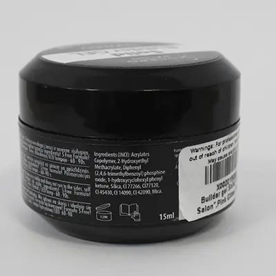 Foto do aviso oficial: Sincero salon Solid builder gel Esmalte para reparação de unhas — risco: Químico