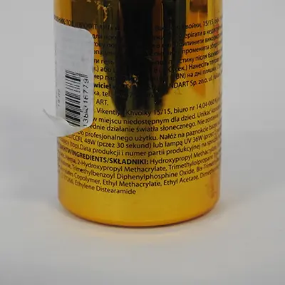 Foto do aviso oficial: F.o.x. Esmalte para reparação de unhas — risco: Químico