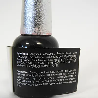 Foto dell’avviso ufficiale: Jessie Milano Color gel smalto Smalto per unghie in gel — rischio: Rischio chimico