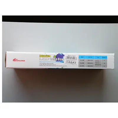 Foto do aviso oficial: QUANLONG Aquarium LED Lamp Box Lâmpada de aquário — risco: Choque elétrico