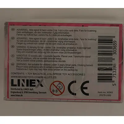 Photo de l’avis officiel: Real Littles Sac à dos de jouet — risque: Risque chimique
