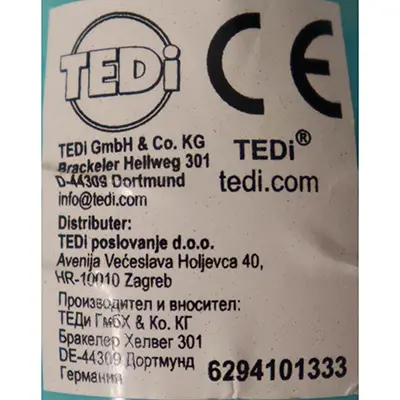Photo from the official notice: TEDI ® FIDGET TOY — choking risk