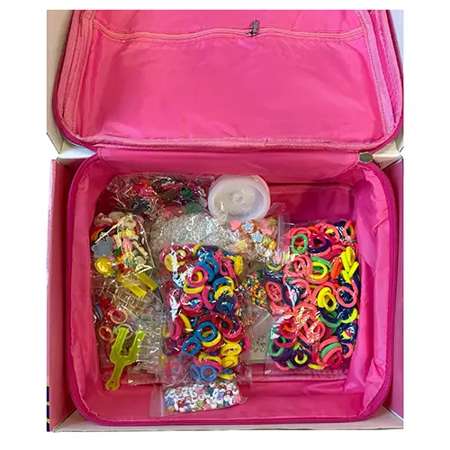 Photo from the official notice: SAUNDAYMOT 18000+ DIY Rubber Band Kit - Loom Bands craft kit — suffocation risk