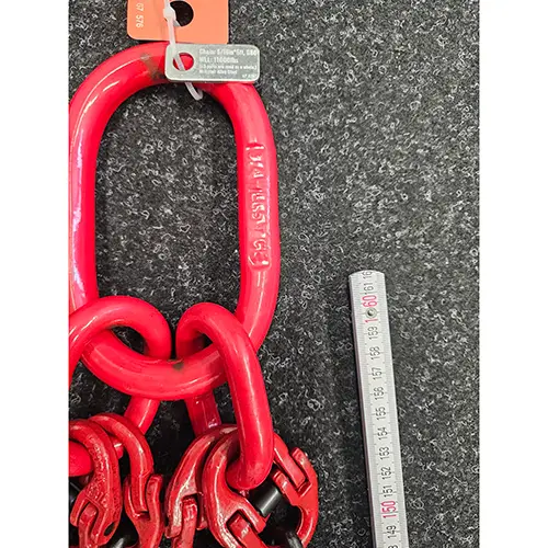 Foto uit de officiële melding: Vevor Chain Sling Kettingslinger — risico: Verwonding (SR/00664/26)
