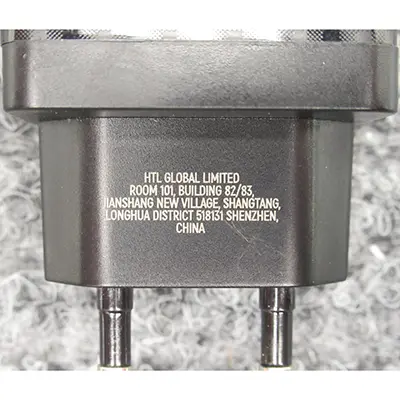 Foto aus der offiziellen Meldung: Wozinsky Fast GaN charger 65W USB-Ladegerät — Risiko: Elektrischer Schlag