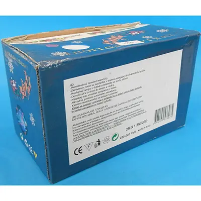 Photo de l’avis officiel: LED LIGHT Chaîne d'éclairage — risque: Choc électrique (SR/00639/26)