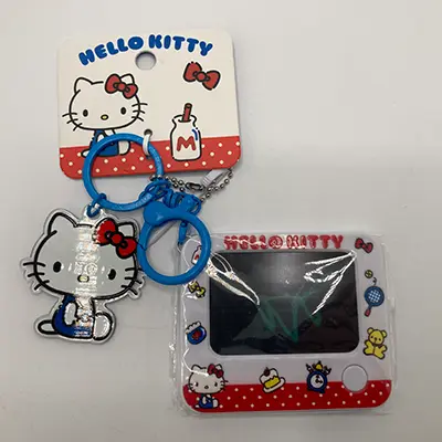 Foto do aviso oficial: Sanrio Hello Kitty Anel de chave com brinquedo — risco: Ambiente (SR/00633/26)