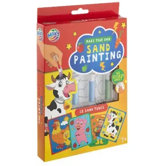 Foto do aviso oficial: MOXY Sand painting Brinquedo da atividade da arte da areia — risco: Risco para a saúde / outro
