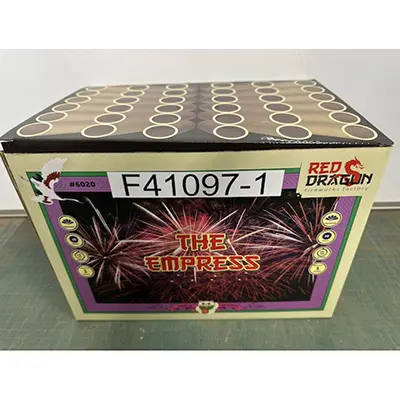 Foto do aviso oficial: Fireworks International B.V. The Empress Fogos de artifício — risco: Queimaduras