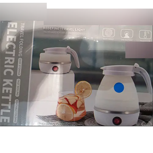Photo from the official notice: FOLDING ELECTRIC KETTLE — fire risk