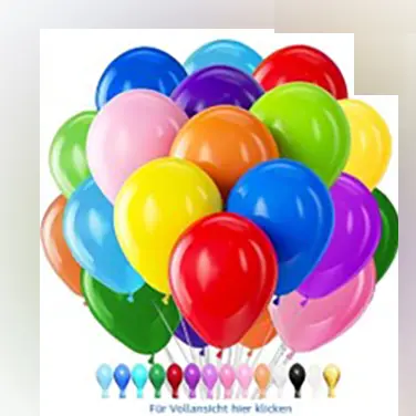 Photo de l’avis officiel: LUKIUP Colorful Ballons — risque: Risque chimique