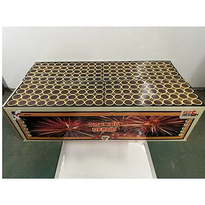 Foto uit de officiële melding: Fireworks International B.V. Dancing Demon Vuurwerk — risico: Verwonding