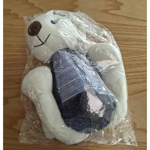 Foto do aviso oficial: Rabbit Plush Toy Brinquedo macio — risco: Engasgamento