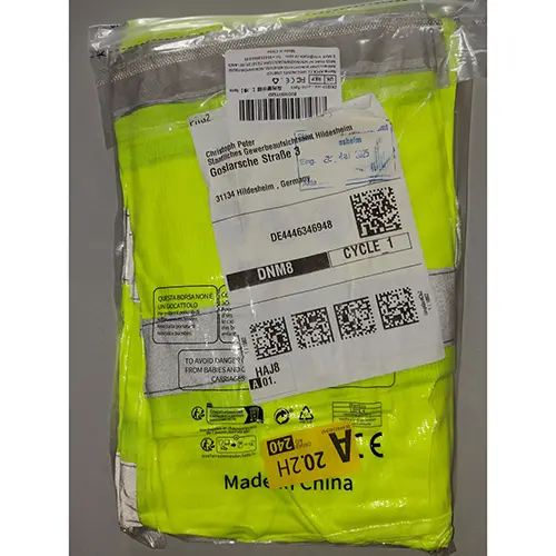 Photo de l’avis officiel: Warnweste Gilet de sécurité — risque: Blessures