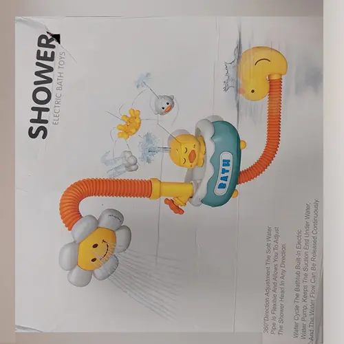 Photo from the official notice: Jouet de bain pour bébé, modèle de canard nuages, jeu d'eau de natation mignon bath toy — chemical risk