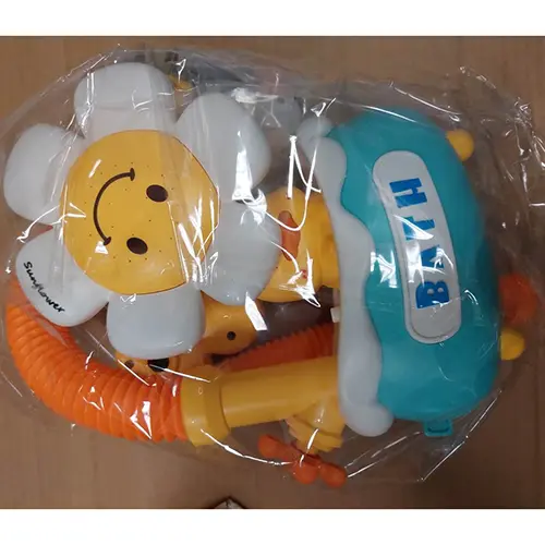 Photo from the official notice: Jouet de bain pour bébé, modèle de canard nuages, jeu d'eau de natation mignon bath toy — chemical risk