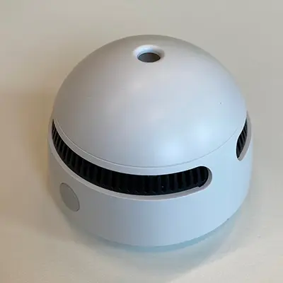 Foto do aviso oficial: SMOKE ALARM Detetor de fumo — risco: Asfixia & Queimaduras