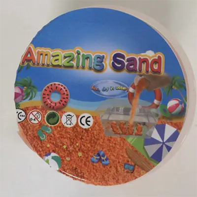 Photo de l’avis officiel: XIAOHONG Amazing Sand Jouet d'activité de sable — risque: Risque sanitaire/autre